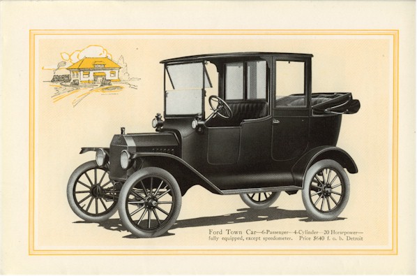 ford model t town car-pic. 1