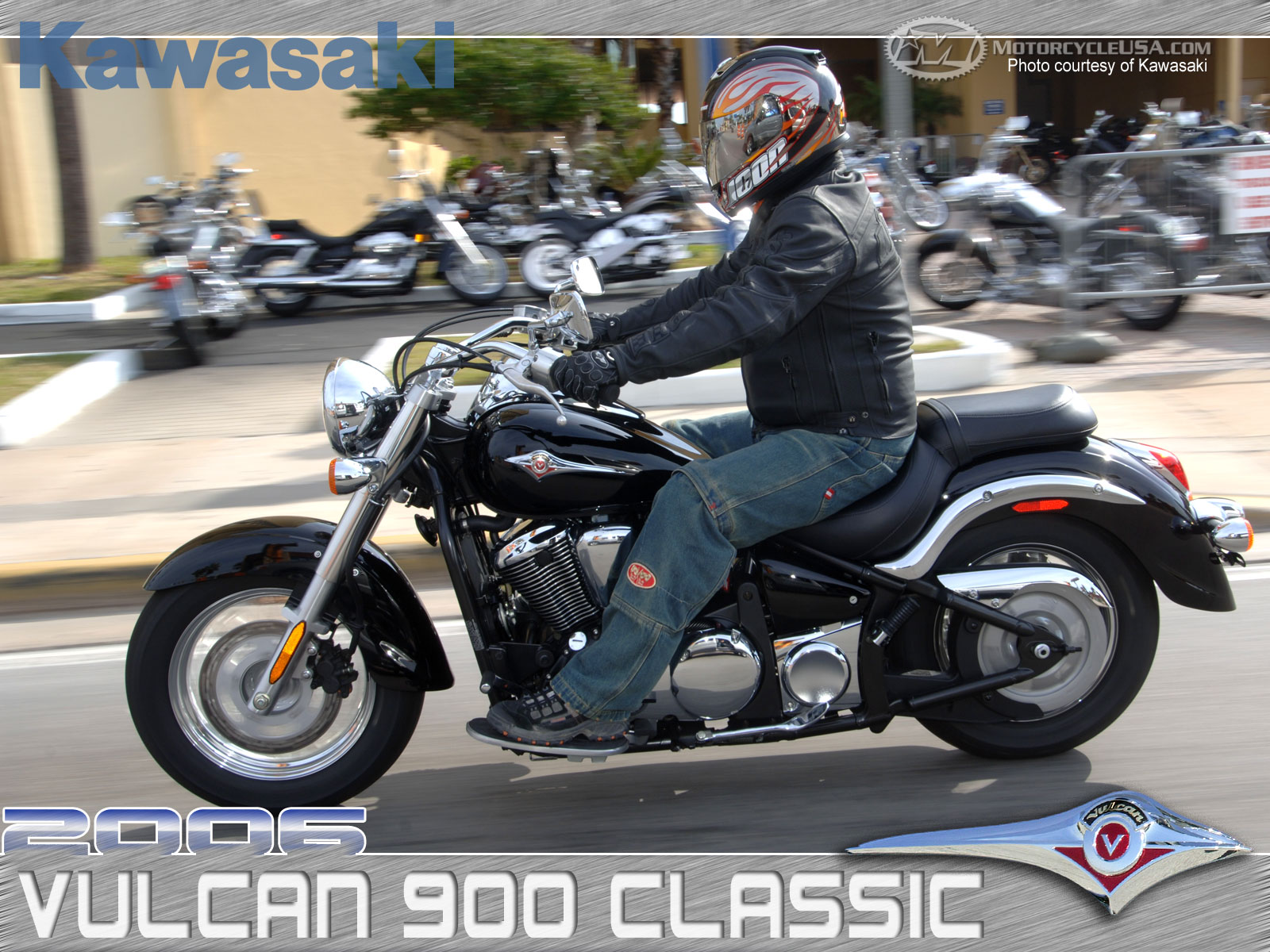 kawasaki vn 900 classic #4