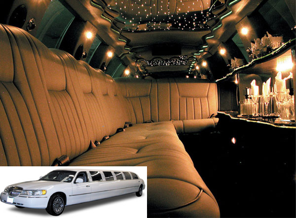 lincoln town car stretched limousine #8