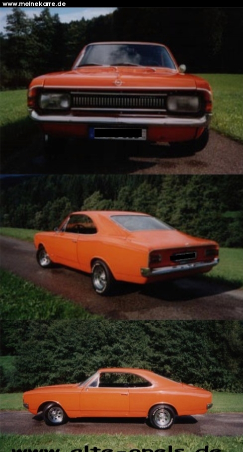 opel record coupe #1