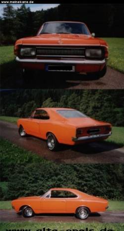 opel record coupe