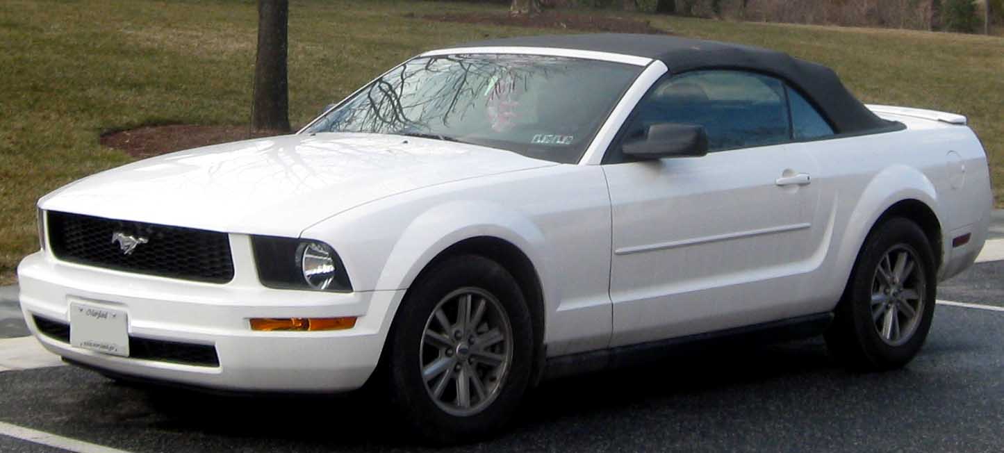 ford mustang v6 convertible-pic. 2