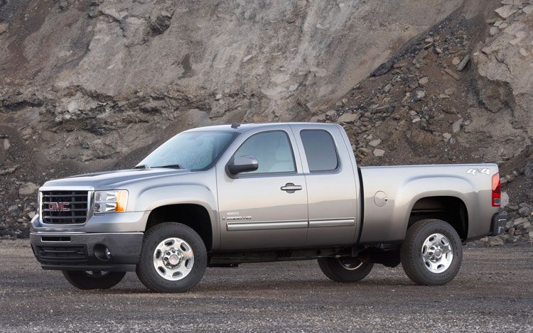 gmc sierra 2500hd extended cab-pic. 3