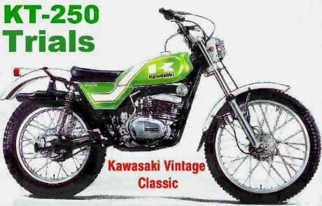 kawasaki kt 250 trials #0