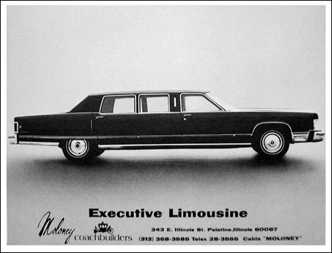 lincoln continental executive limousine #5