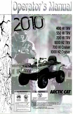 arctic cat trv 700 cruiser