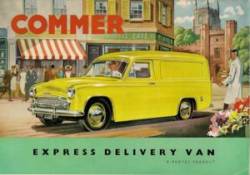 commer express delivery van