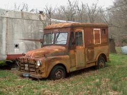 dodge mail truck