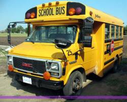 gmc school bus