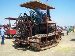 holt steam tractor