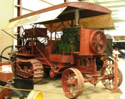 holt steam tractor