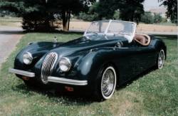 jaguar xk 120 replica