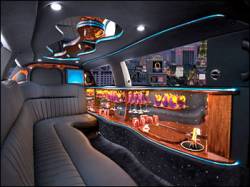 lincoln town car stretched limousine