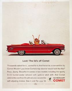 mercury comet convertible
