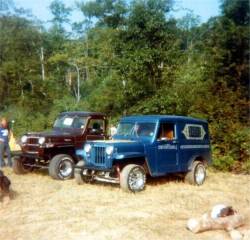 willys jeep panel truck